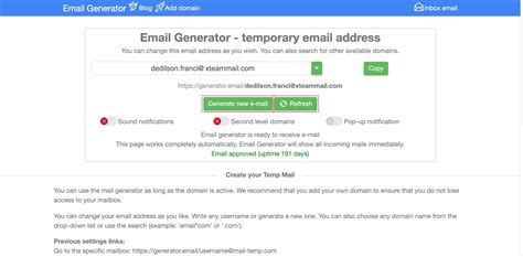 dummy email generator.